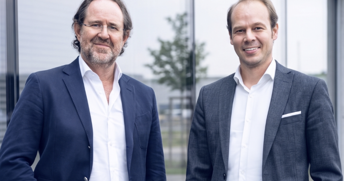 Niall Olver, Chairman, and Christian Theuermann, Director, AX Aero Group.