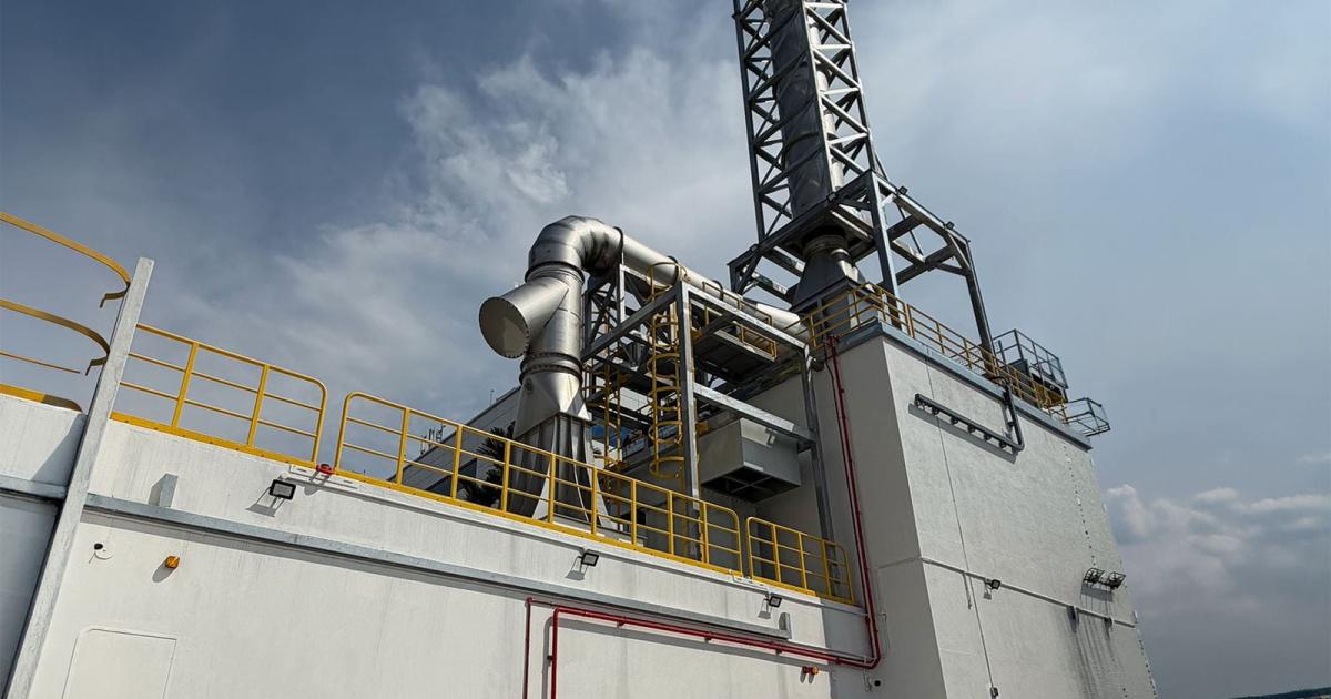 Pratt & Whitney Canada's Singapore engine test cell