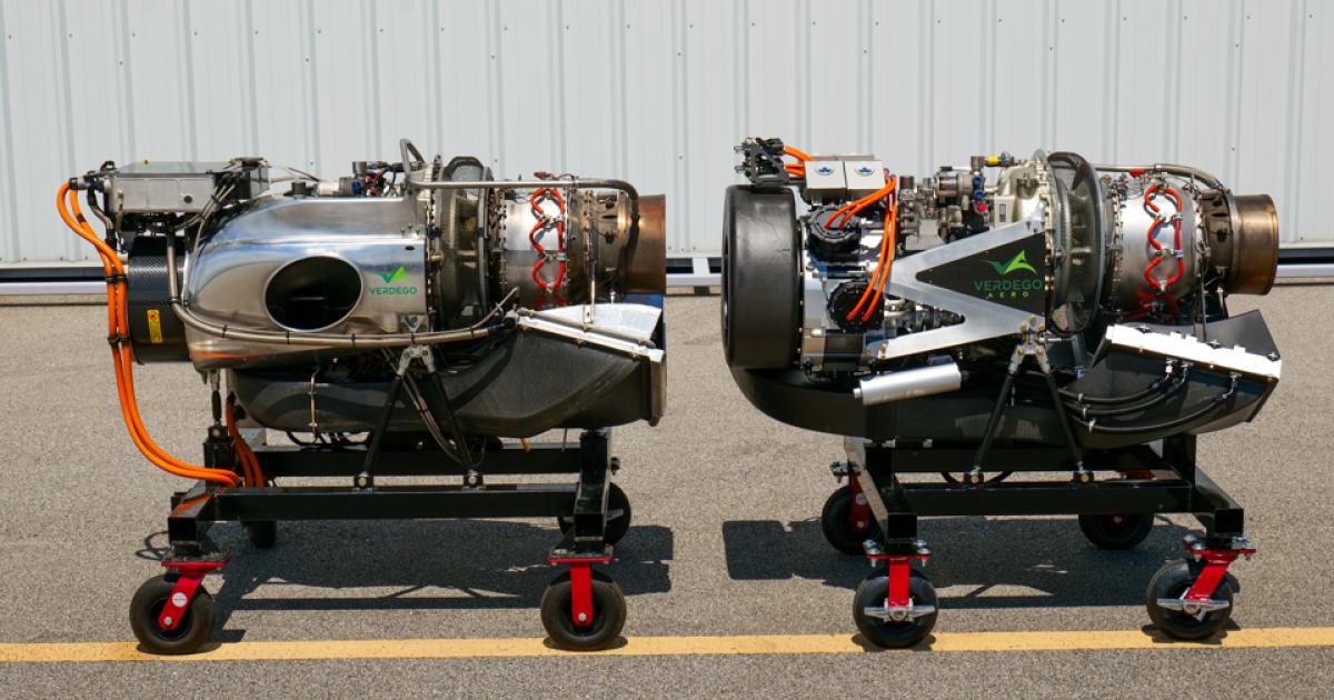 VerdeGo VH-4T-RD hybrid-electric powerplant