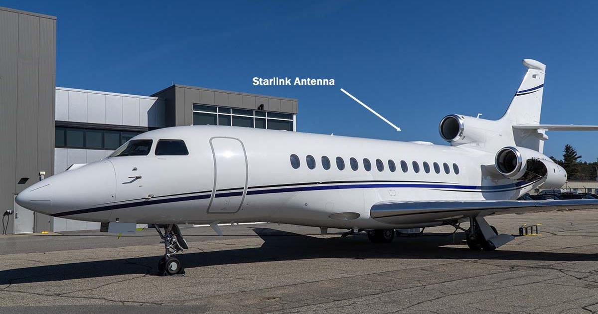 Starlink on Falcon 7X