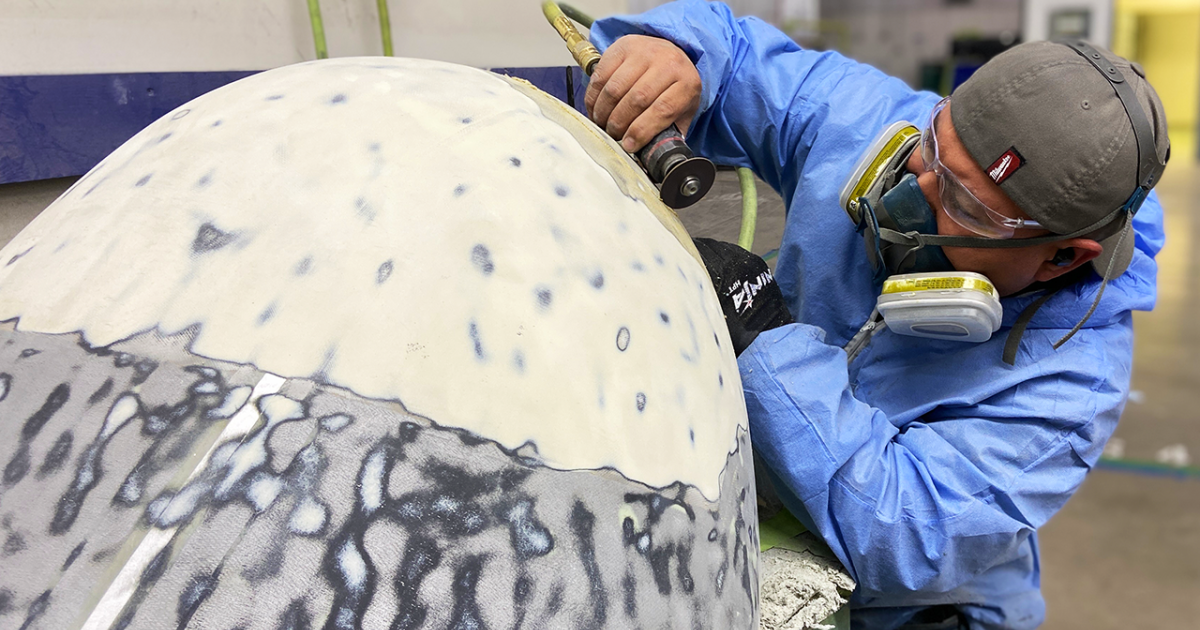 DAS radome repair