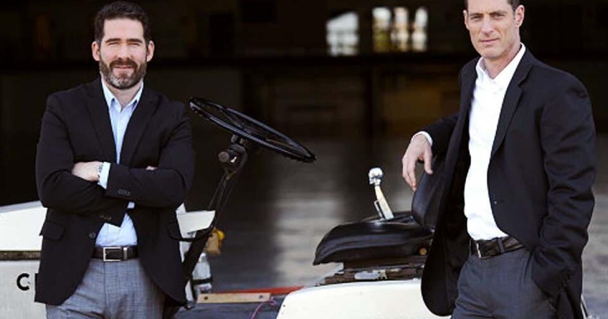 Aerista presidents and co-founders Chris Eichman (l.) and Steven Schwartz