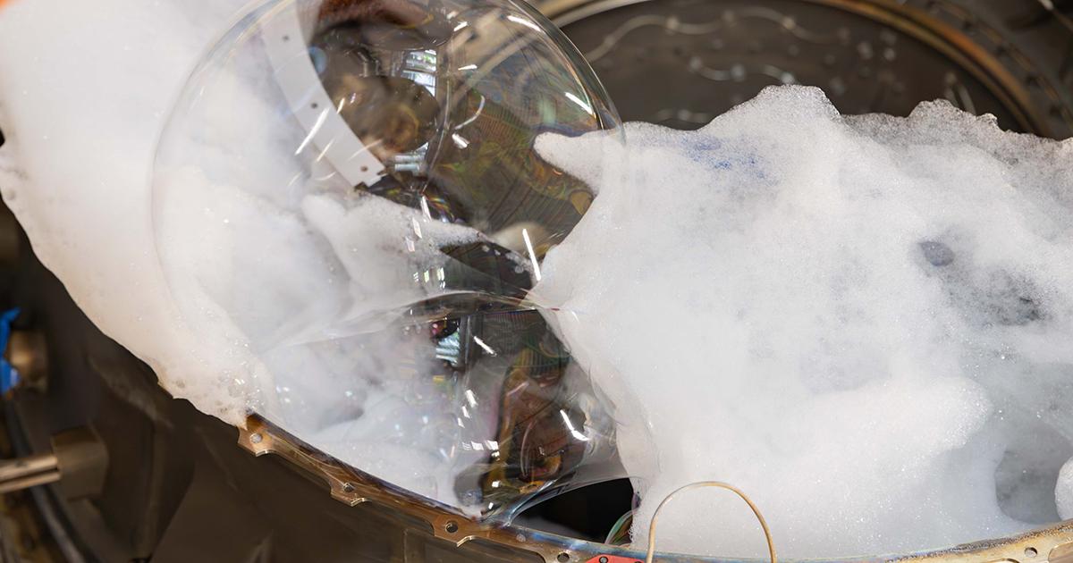 GE Aerospace foam wash 