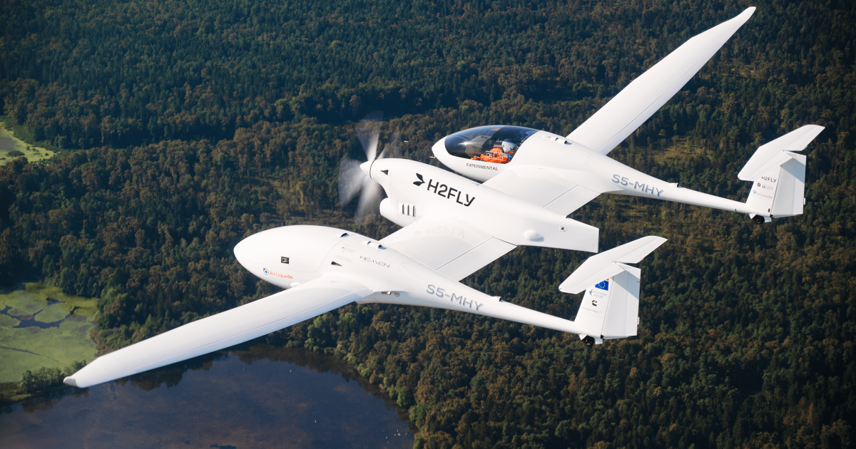 H2Fly's HY4 test flight 