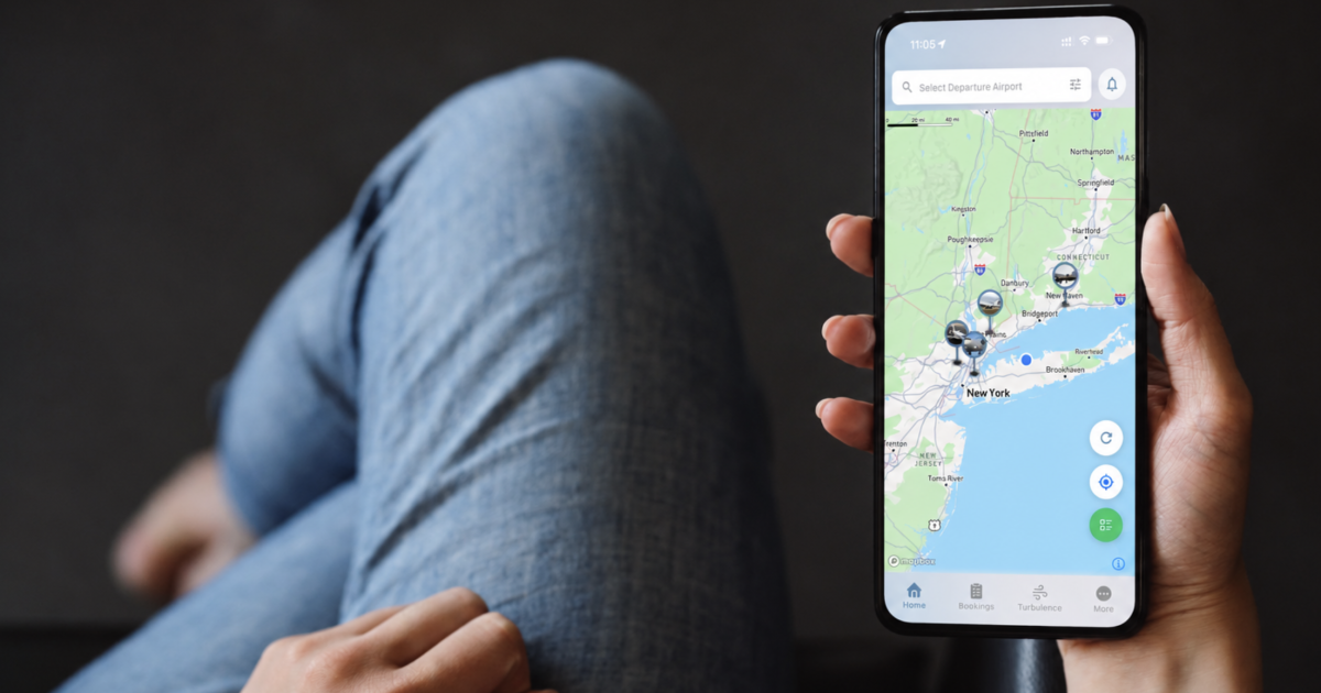 CharterBlast mobile app