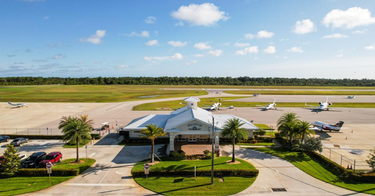 Former Corporate Air FBO at KVRB