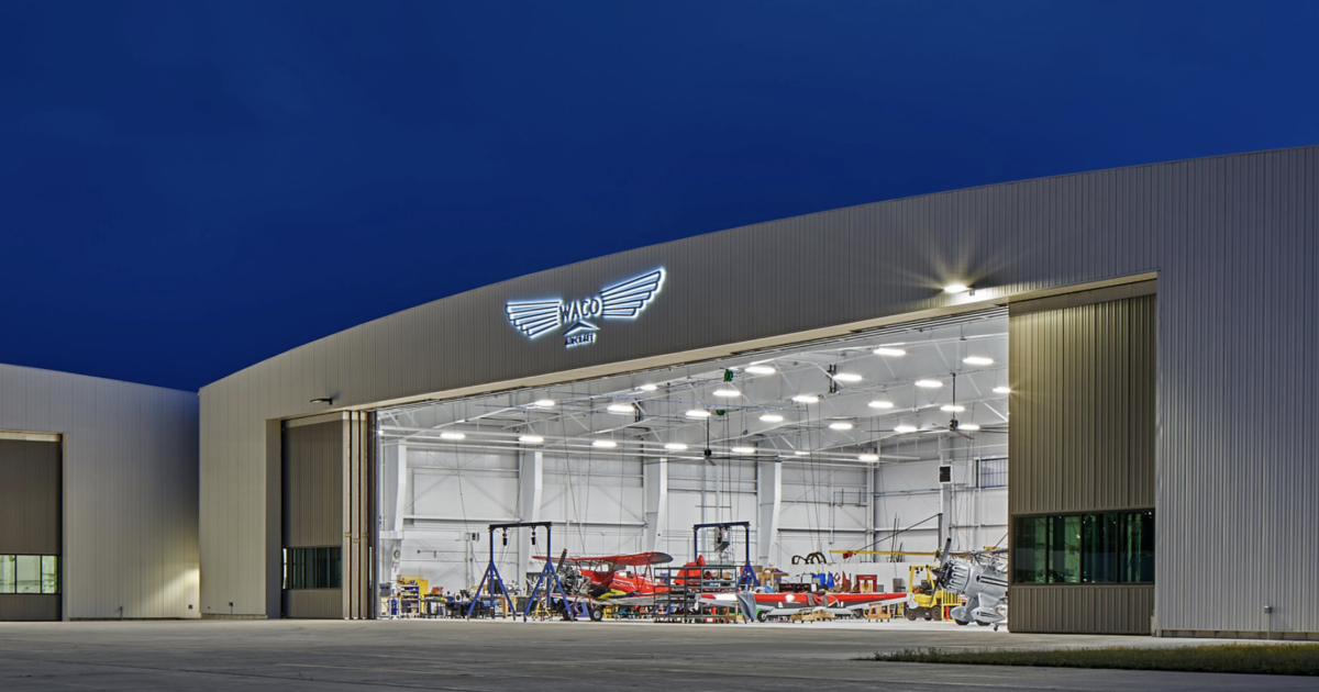 WACO Aircraft facility at KBTL