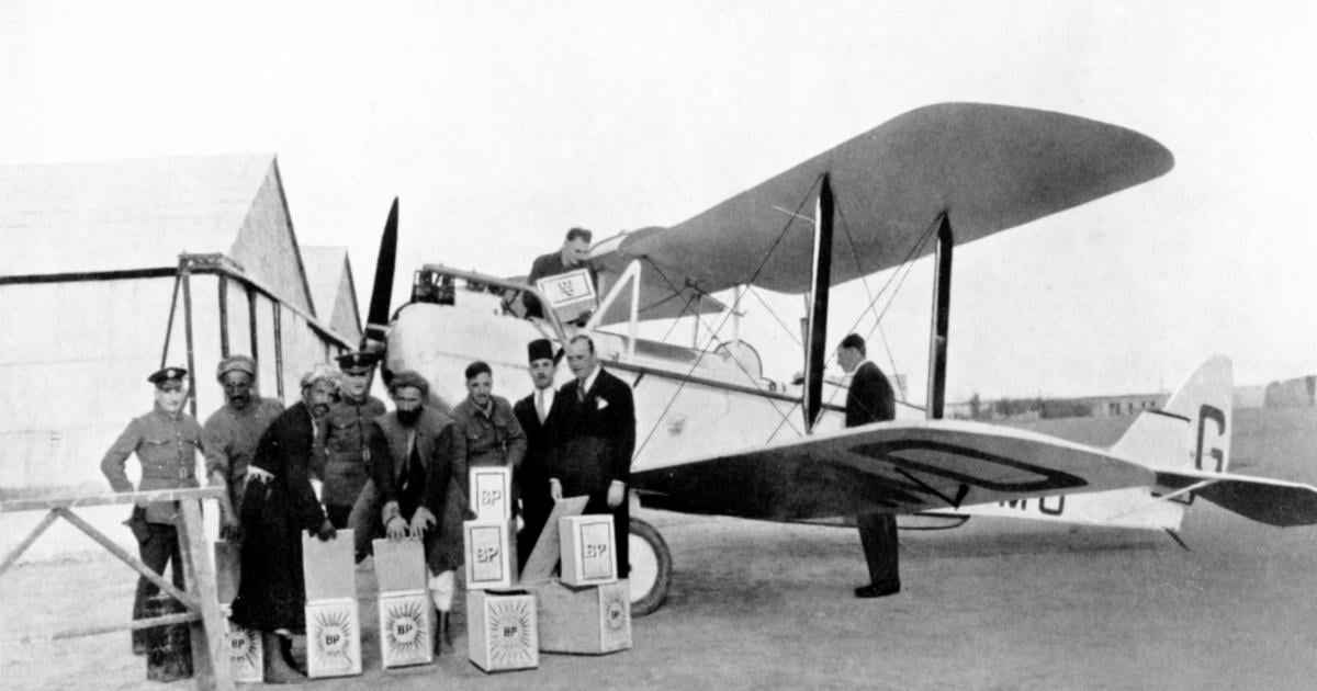 Air bp refuelling in 1927