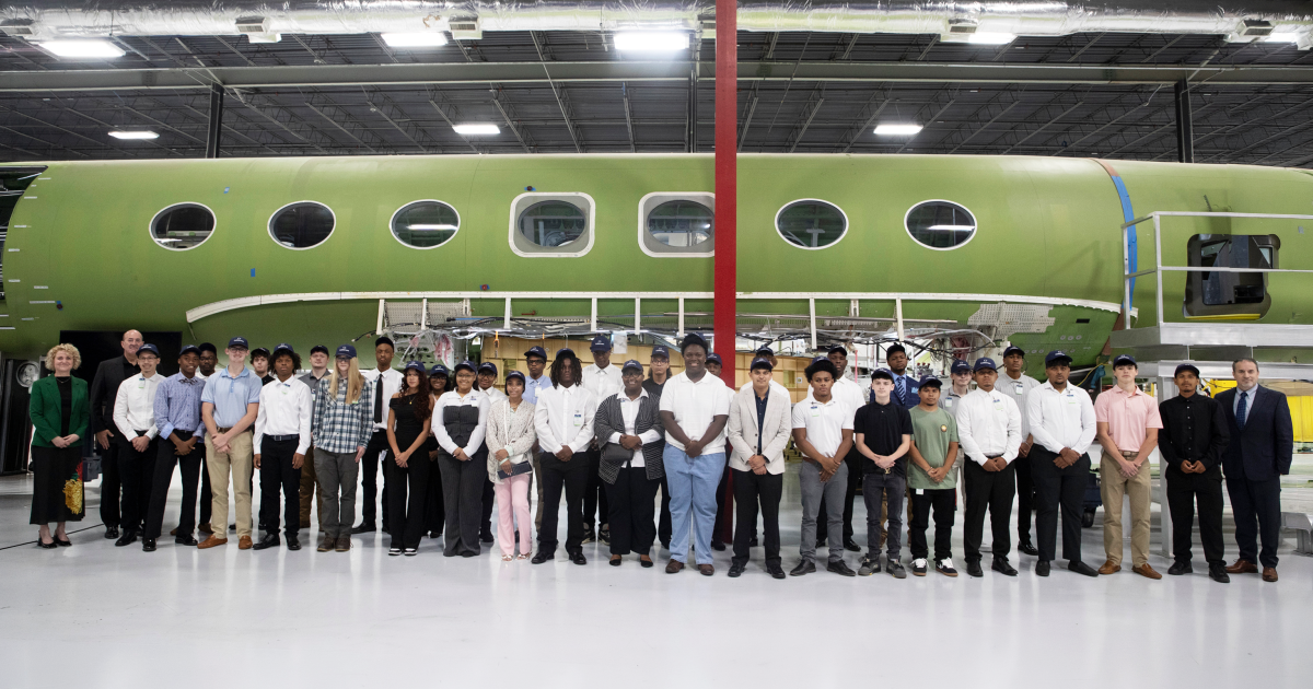 Gulfstream Aero apprentices class of 2026