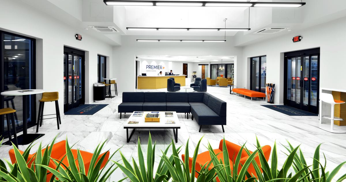 Interior of PremierFBO at KPTK