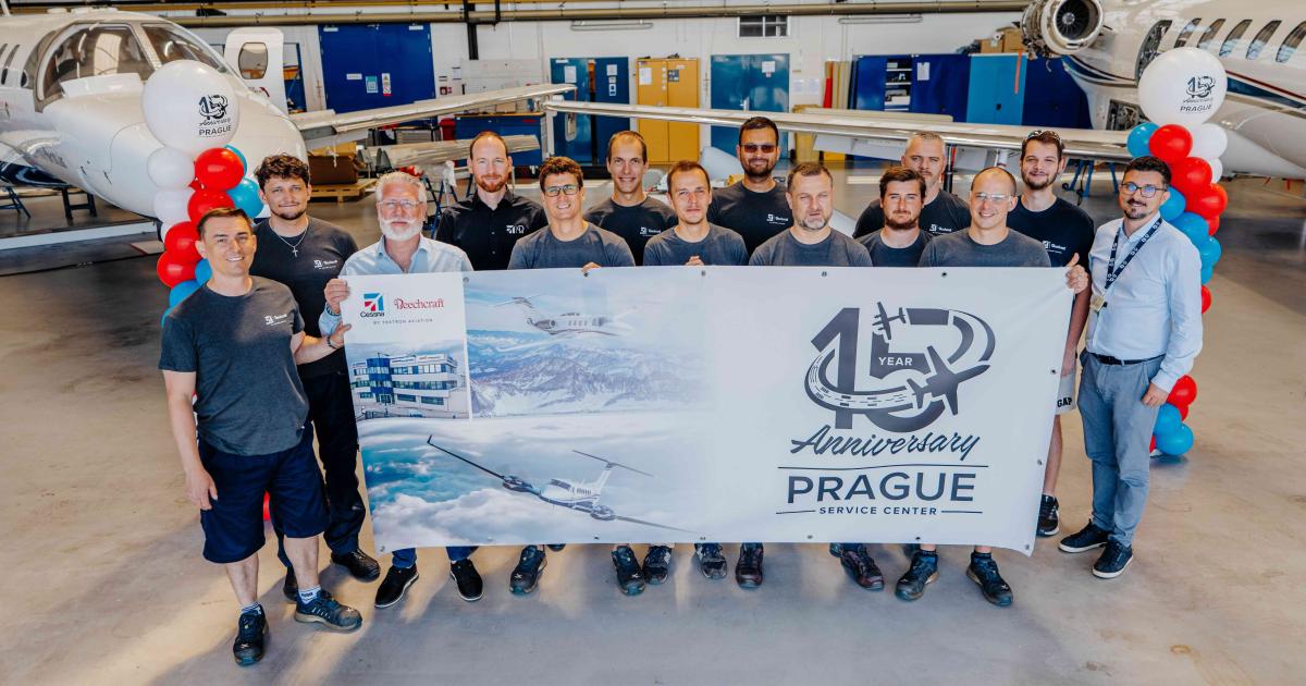 Textron Aviation Prague service center