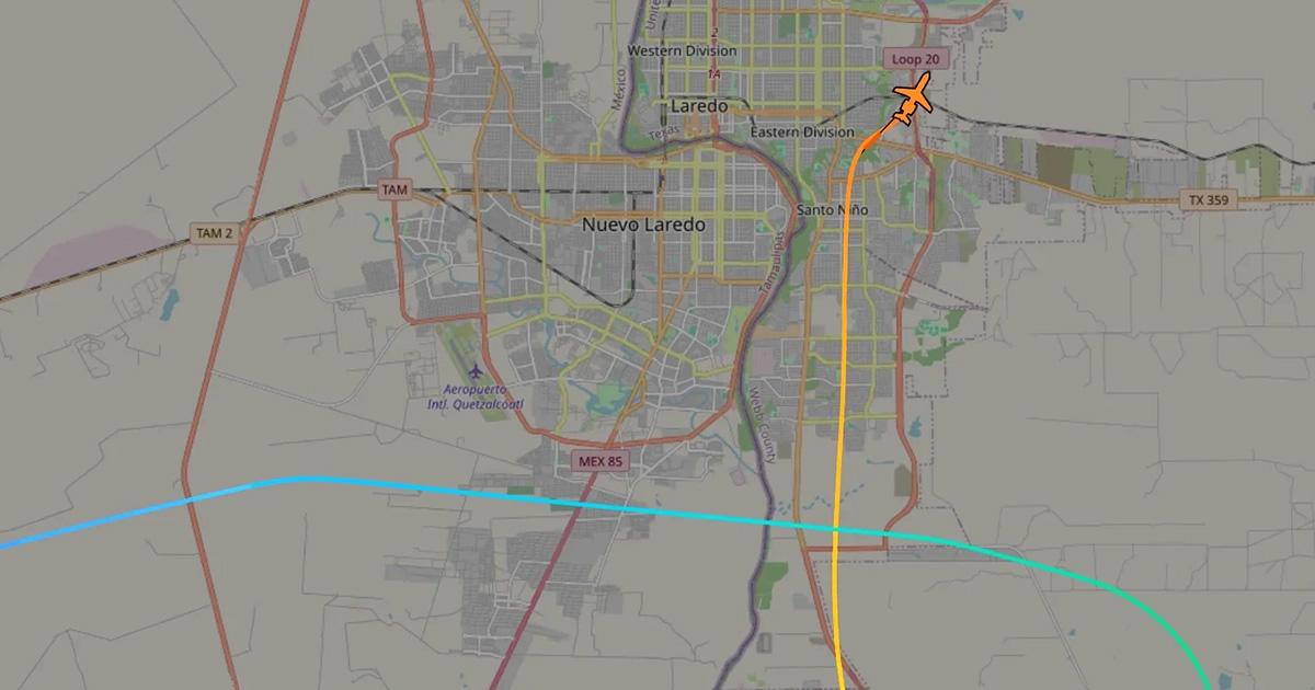 ADS-B Exchange flight-tracking of NetJets Latitude