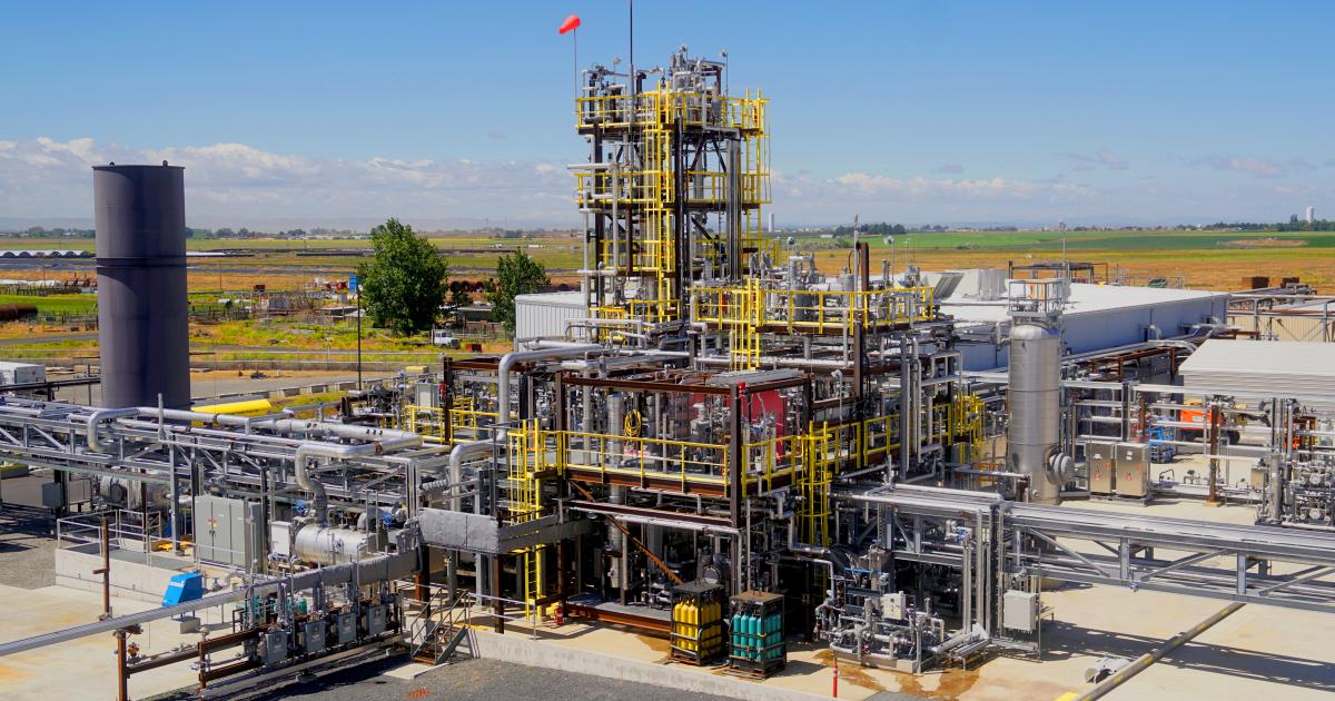 Twelve's SAF refinery in Moses Lake, Washington