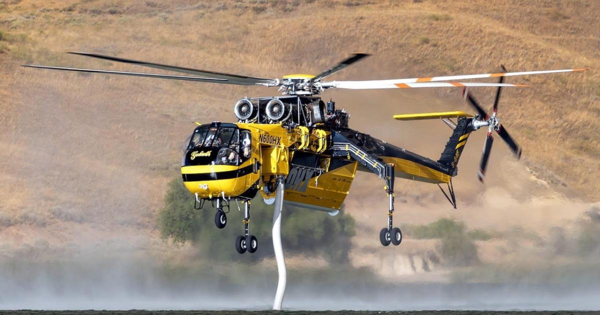 Helicopter Express S-64 Skycrane