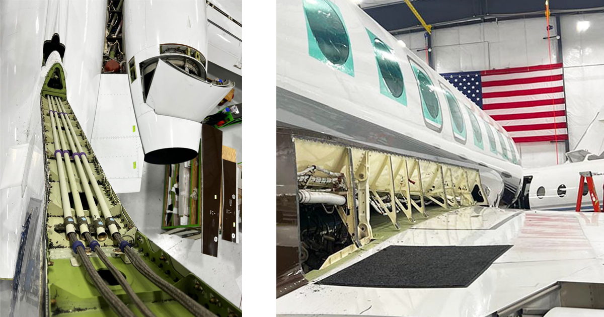 Gulfstream G650 inspection at WSA