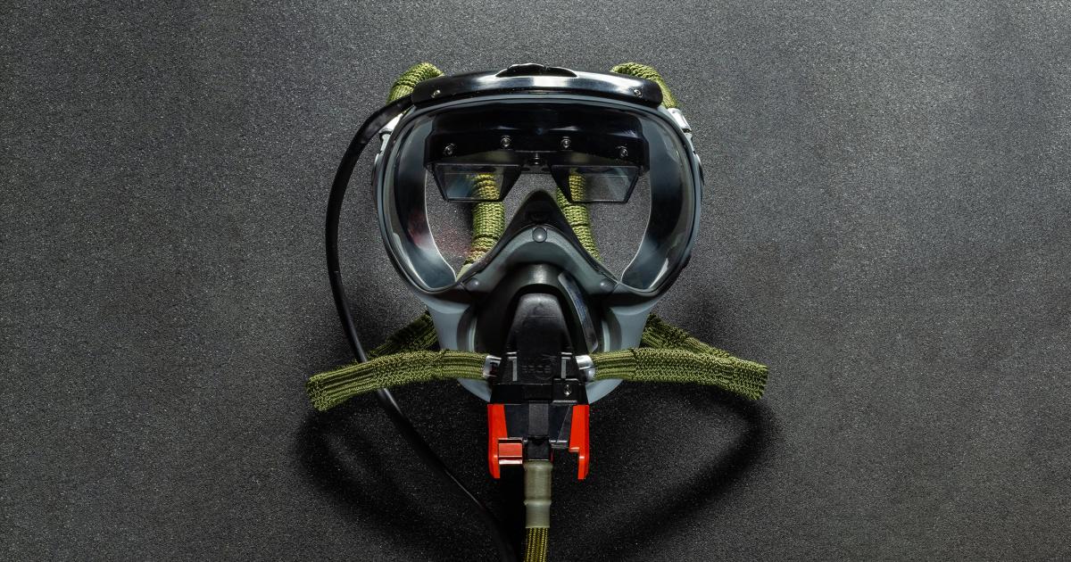 Klatt Works SAVED mask for smoke-in-cockpit emergencies