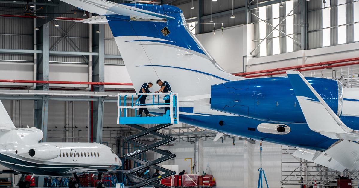 ExecuJet MRO Services Malaysia Kuala Lumpur facility 