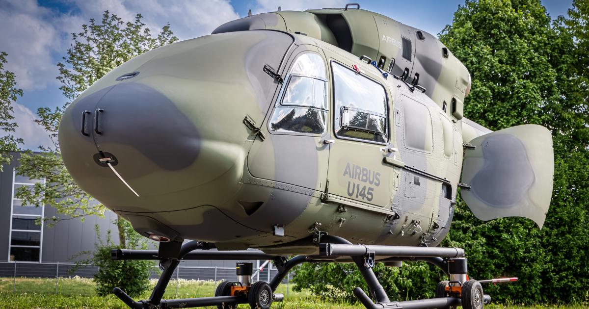 Airbus Helicopters' U145 uncrewed, autonomous helicopter