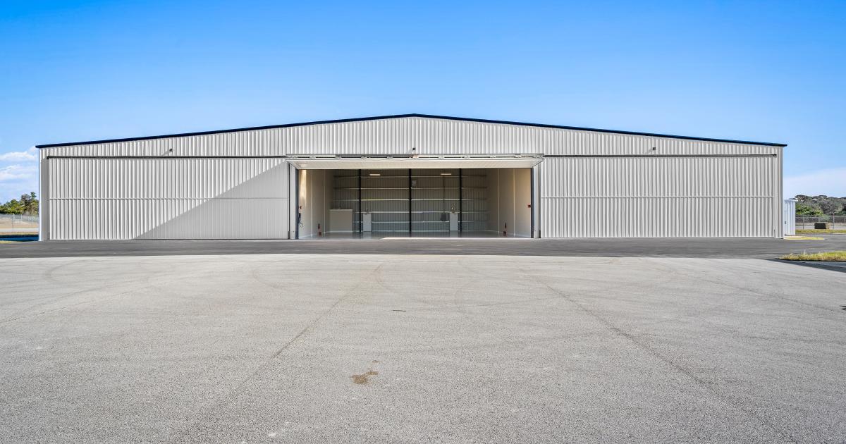 New hangar complex at Vero Beach Regional Airport