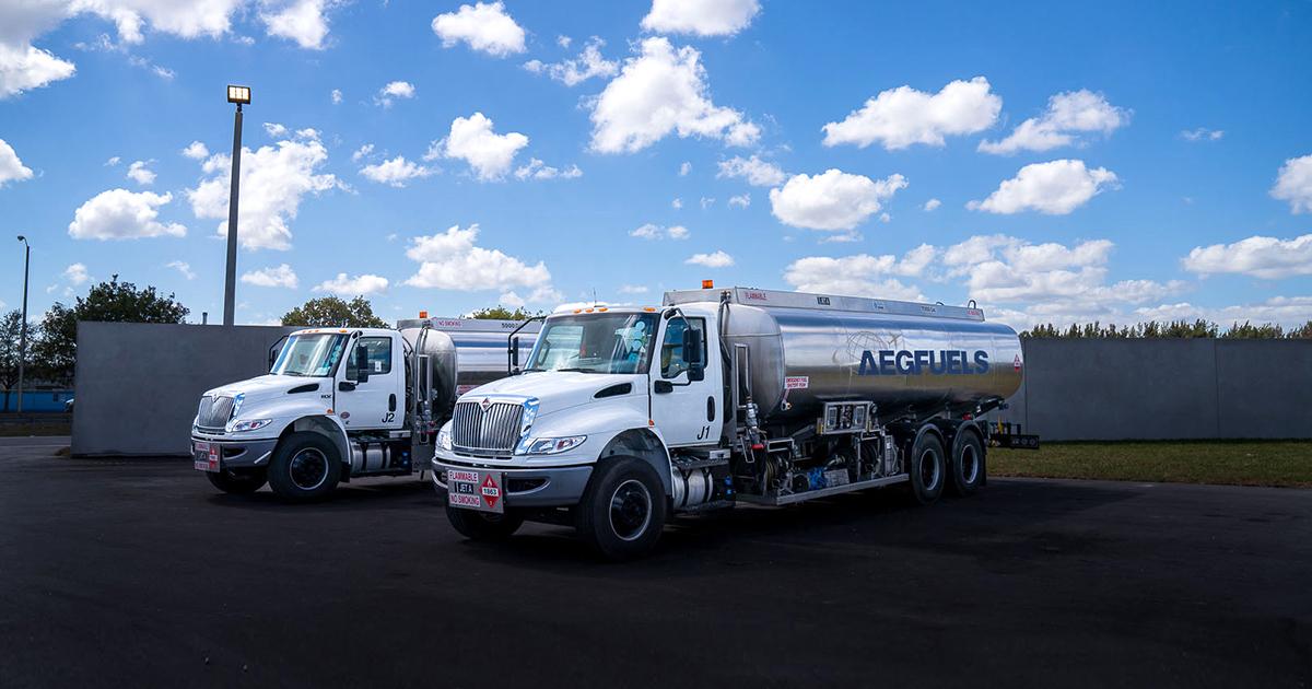 AEG Fuels truck