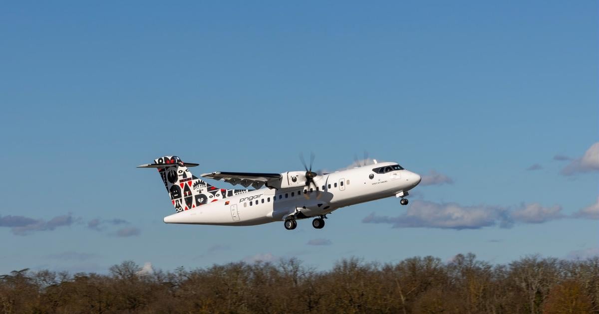 ATR 42-600 in Papua New Guinea