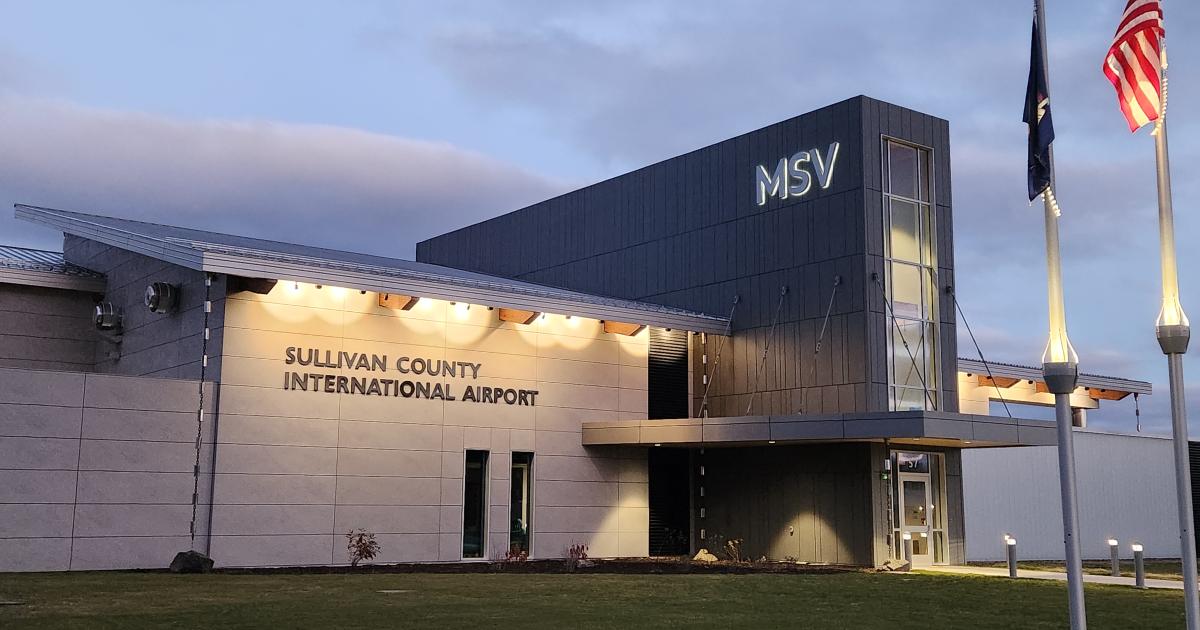 terminal at Sullivan County International Airport