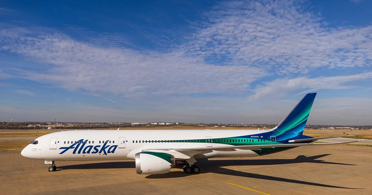 Alaska Airlines 787