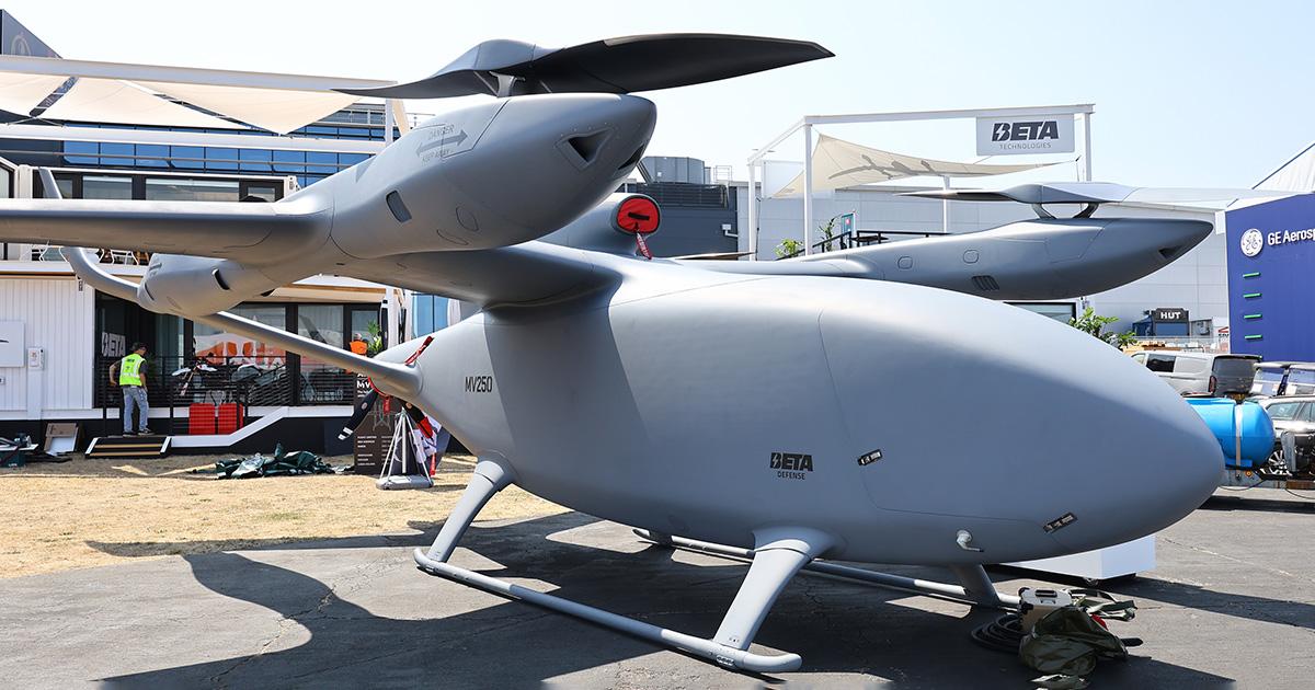 Beta MV250 at Farnborough