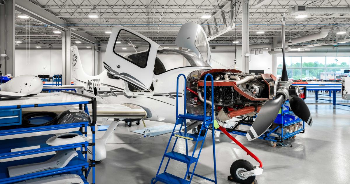 Cirrus Aircraft Training Center in Duluth, Minnesota