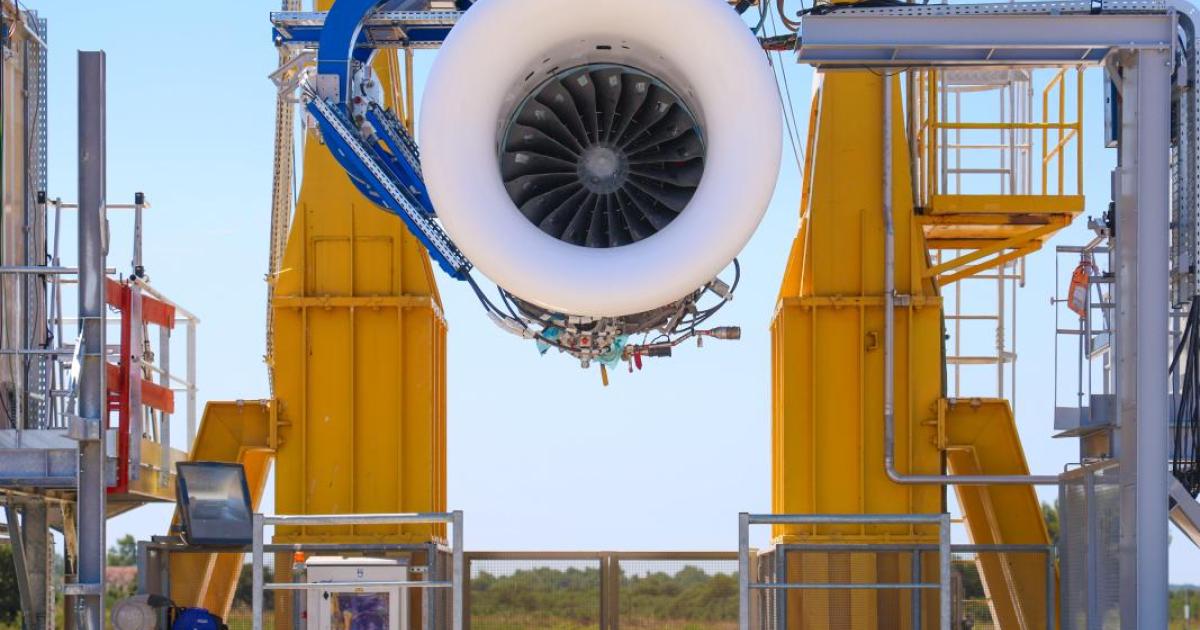 Safran Aircraft Engines test stand in Istres