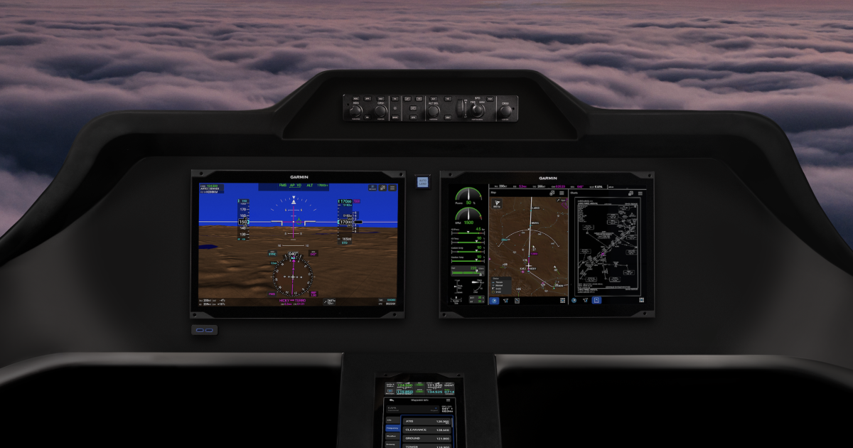 G2000 Prime includes Garmin’s Autonomí suite of safety technologies