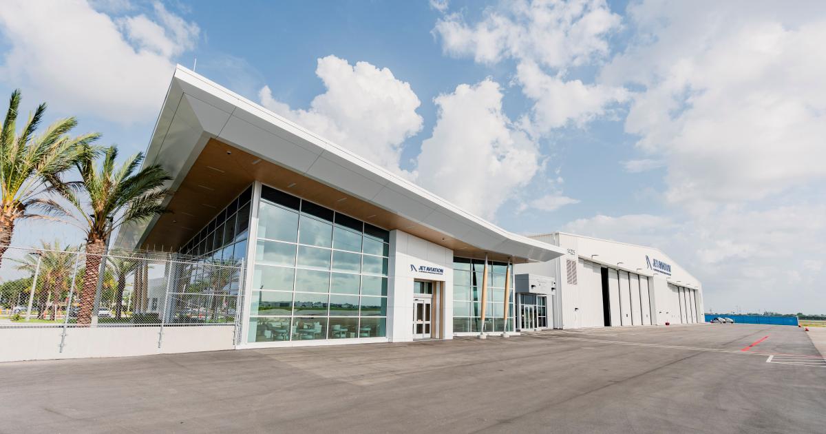 Jet Aviation's new FBO at KOPF