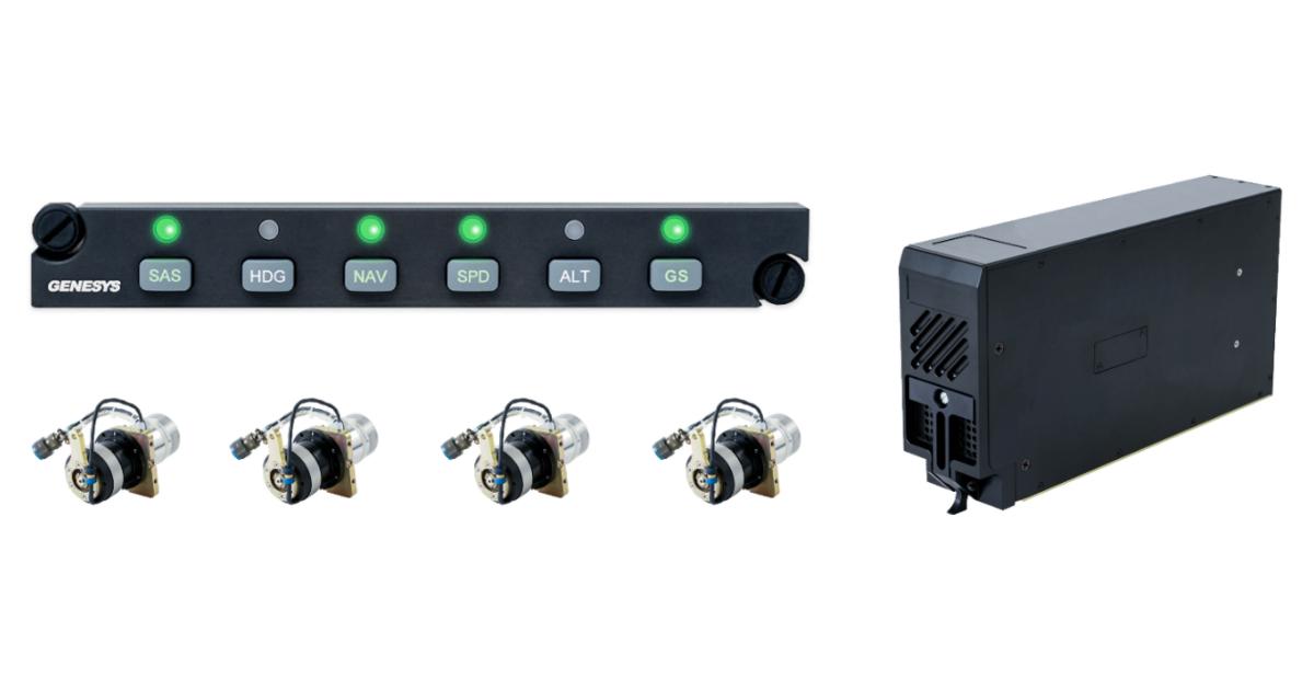 4000 four-axis rotorcraft autopilot for the UH-60 A and A+ Black Hawk helicopters. 