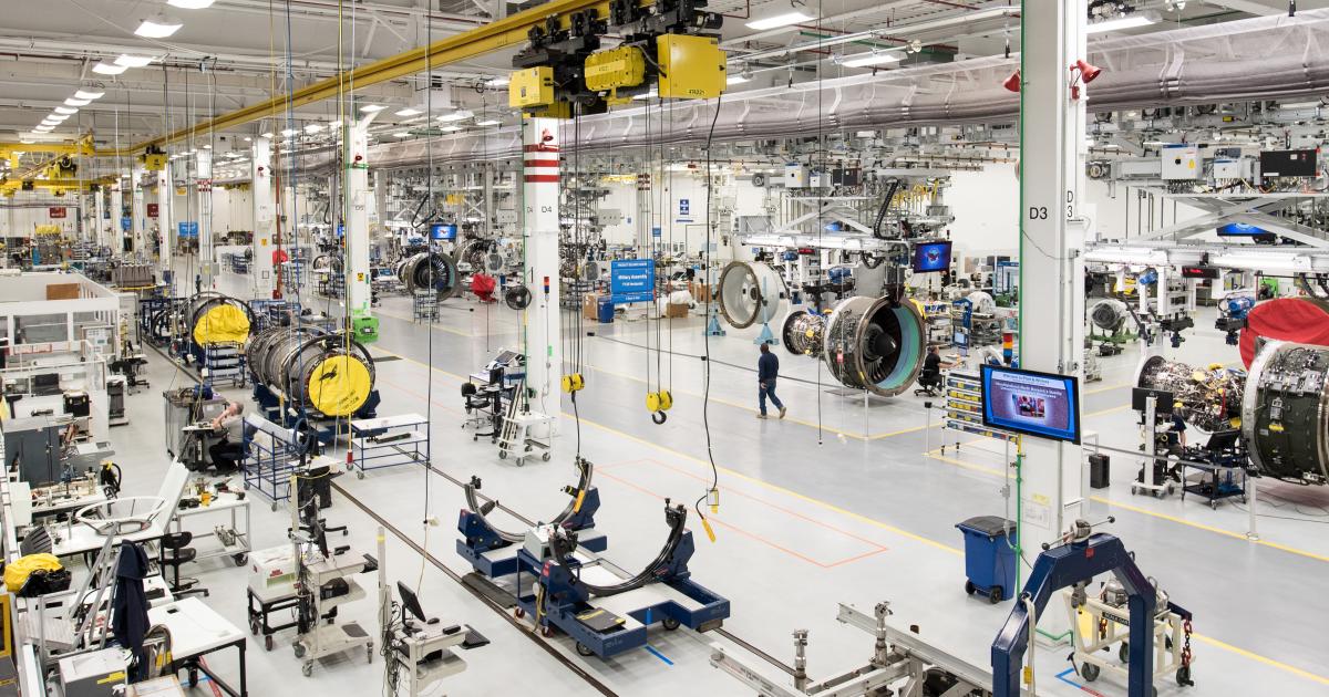 Pratt & Whitney's engine assembly facility in Middletown, Ct.