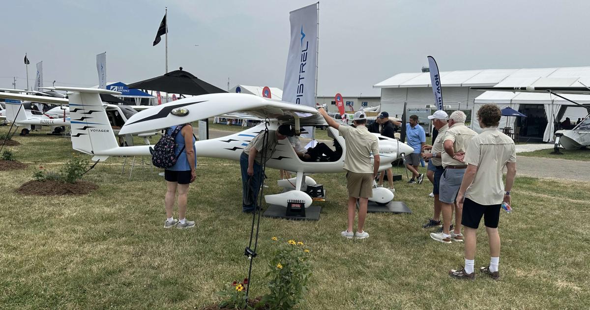 Pipistrel Voyager training airplane