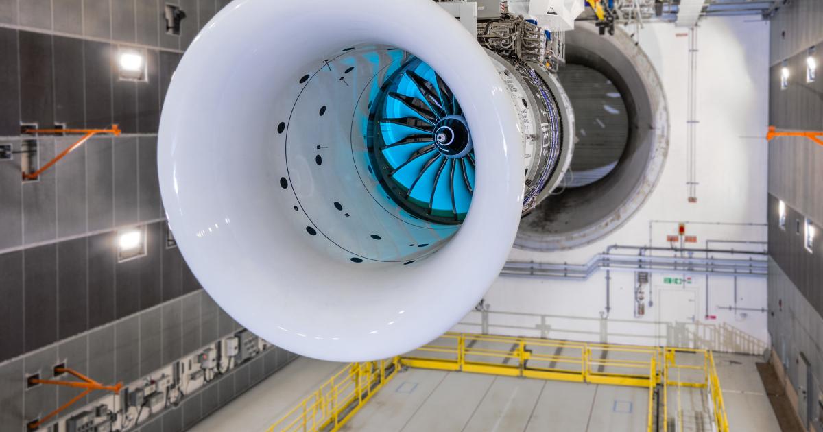 UltraFan 80 in test chamber 
