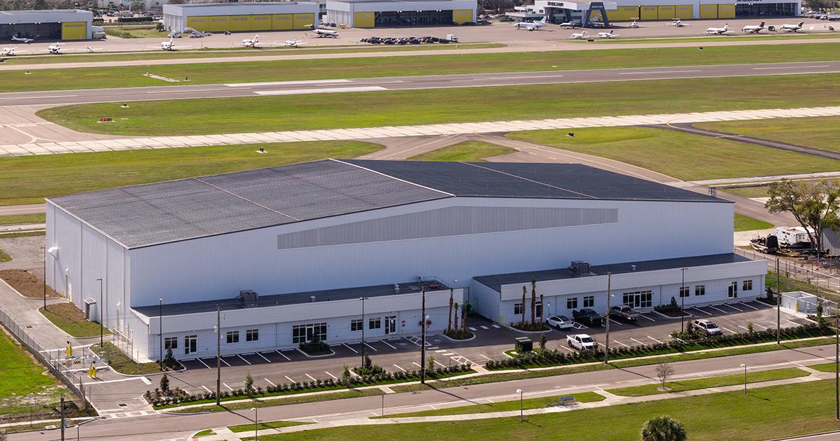 Sheltair hangar SIBA 2026