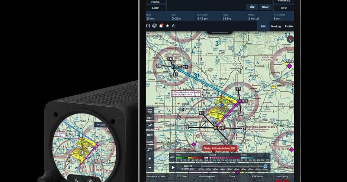 Jeppesen ForeFlight uAvionix SkyPlay Mini