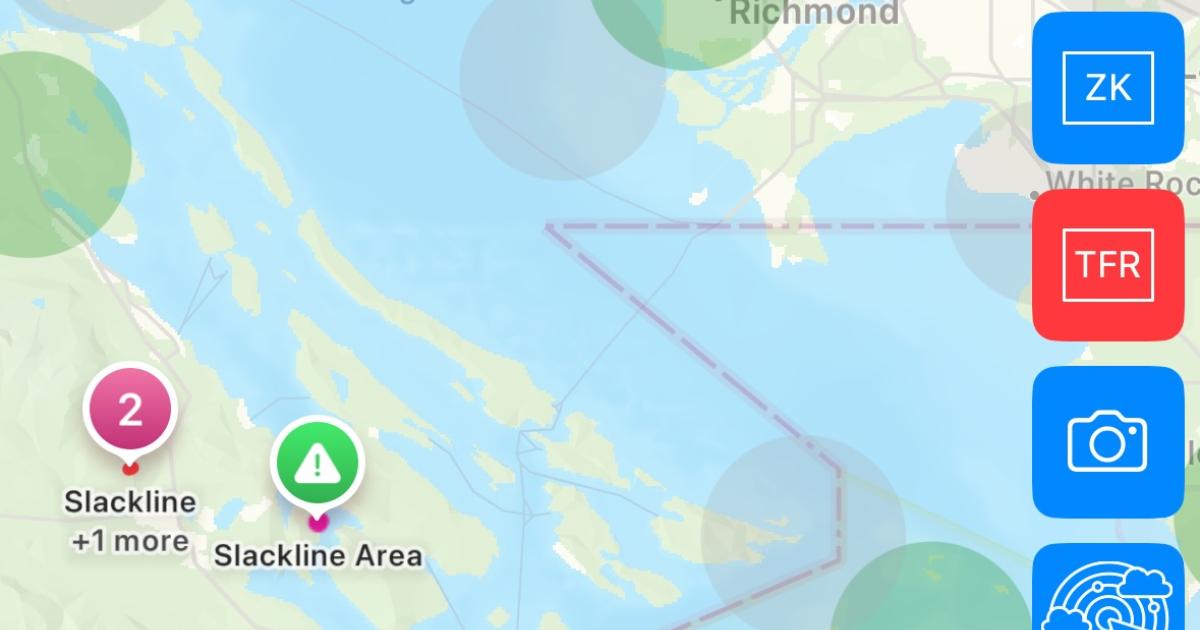 Hughes Aerospace app highlights slacklines