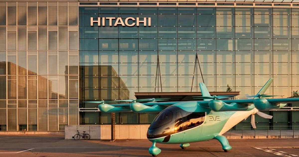 Eve 100 eVTOL aircraft
