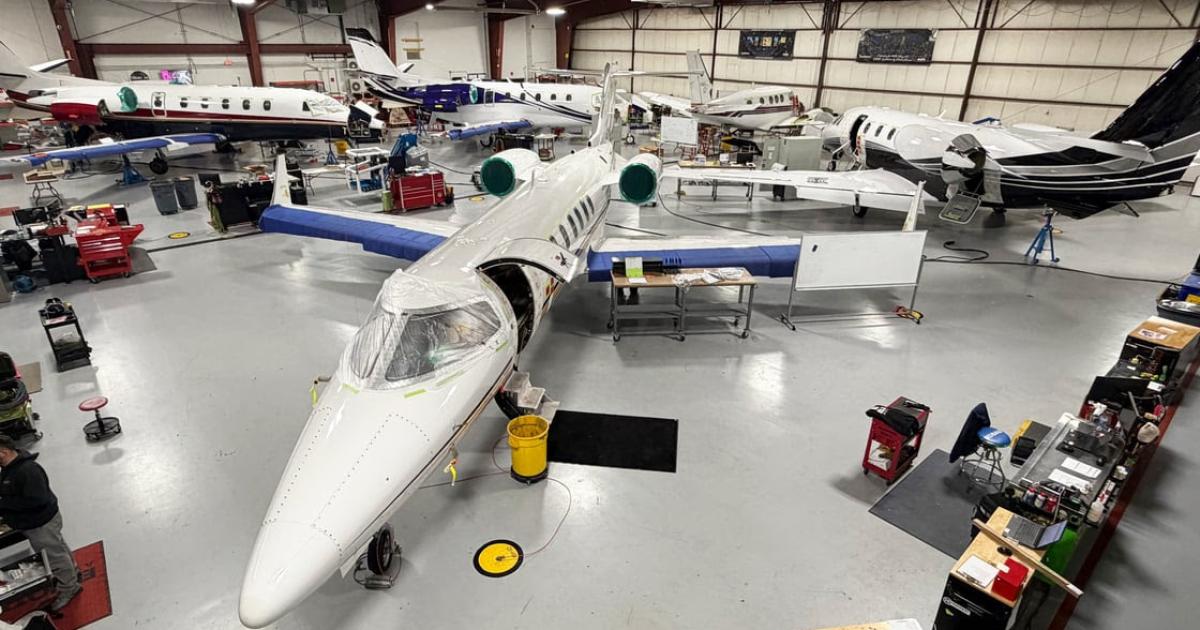 Aircraft brokers can now access five-day pre-buy evaluations at Elliott Aviation, with options to add avionics, paint, interior, and lighting upgrades.
