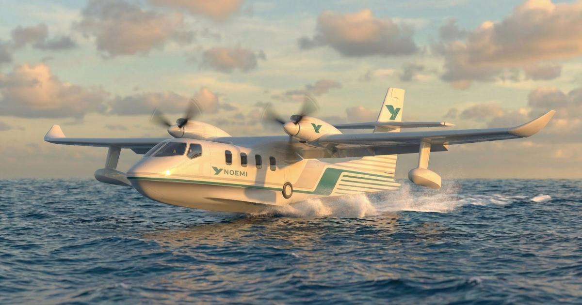 Noemi electric seaplane 