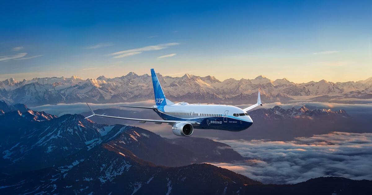 Boeing 737 Max 7 single-aisle airliner