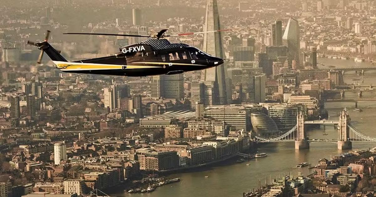 Flexjet Europe helicopter