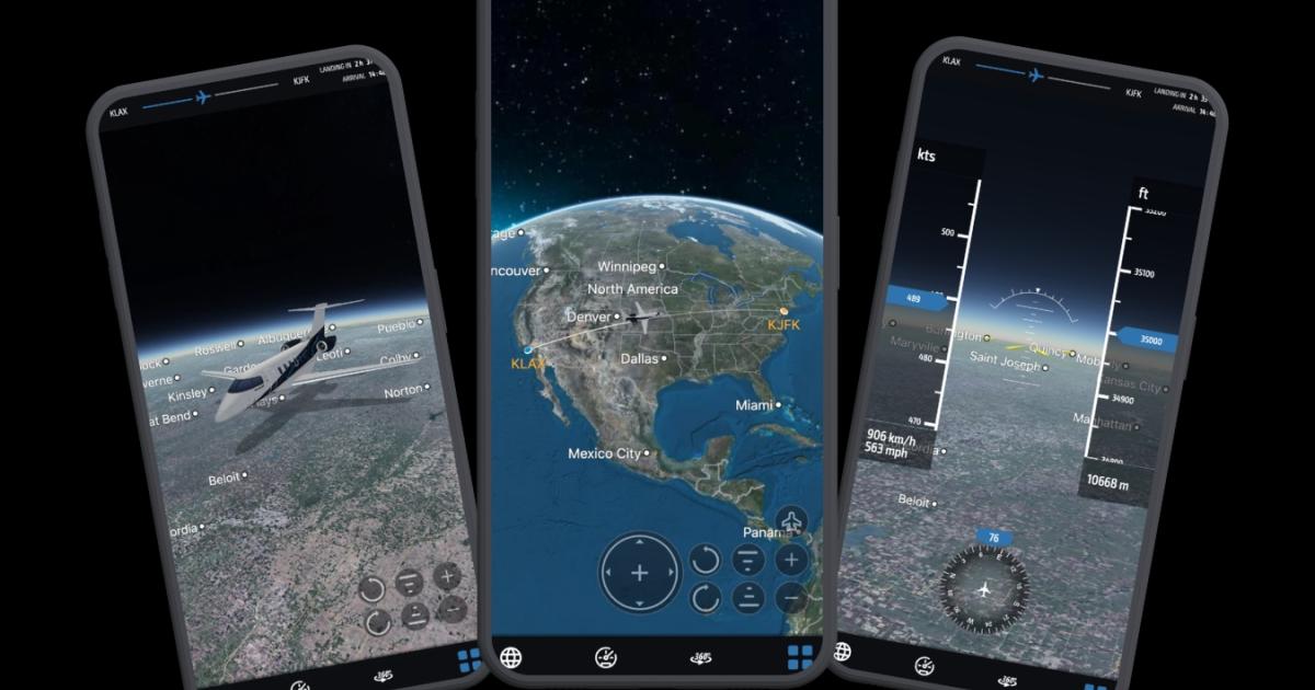 FlightPath3D flight-tracking display