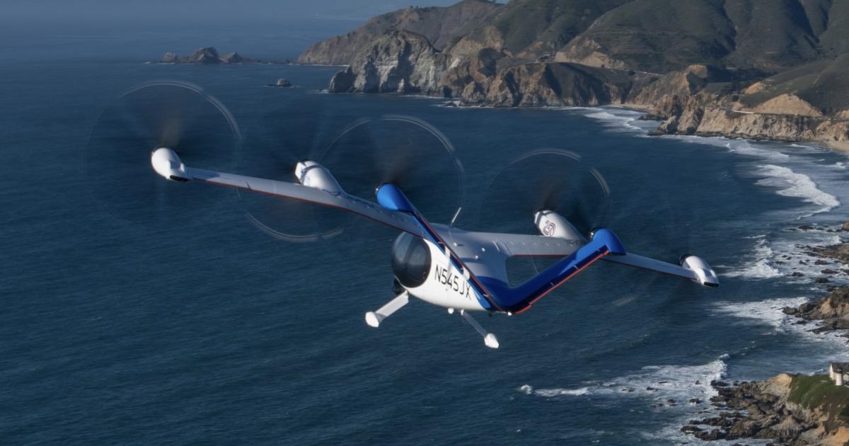 Joby eVTOL aircraft 
