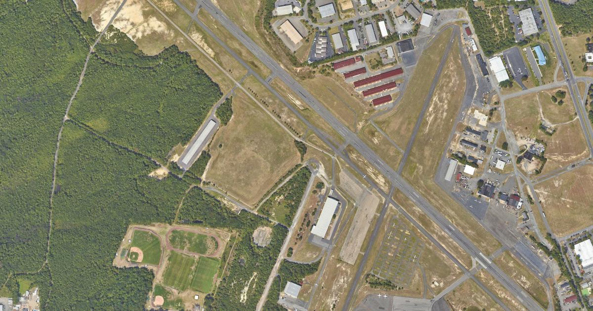 Aerial photo of KBLM
