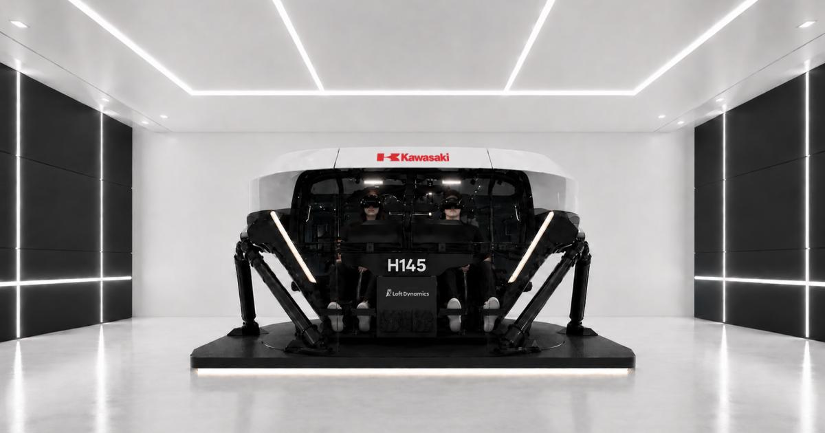 Loft Dynamics VR Multi-Pilot Simulator