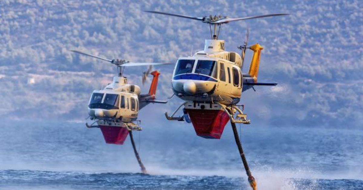 Bell 412ST helicopters 