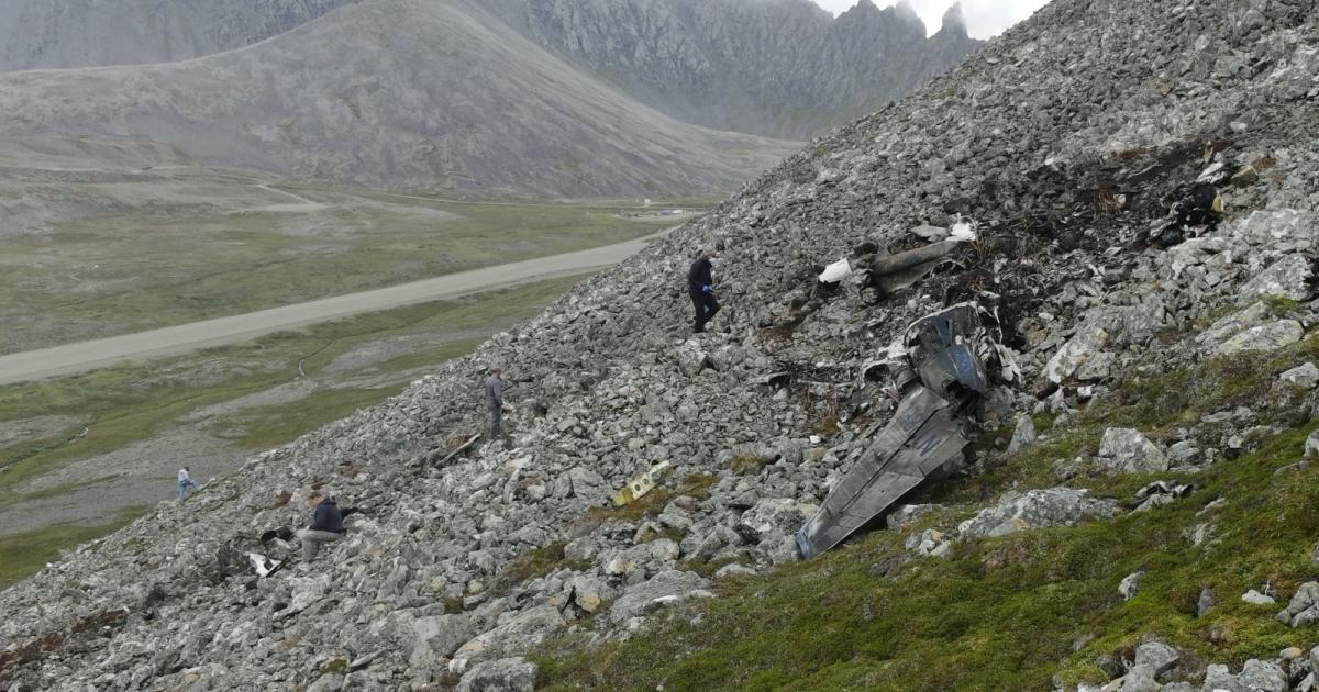 NTSB at Cape Newenham, Alaska accident site